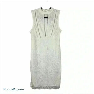 Love Fire Los Angeles Lace, Keyhole Tank Dress